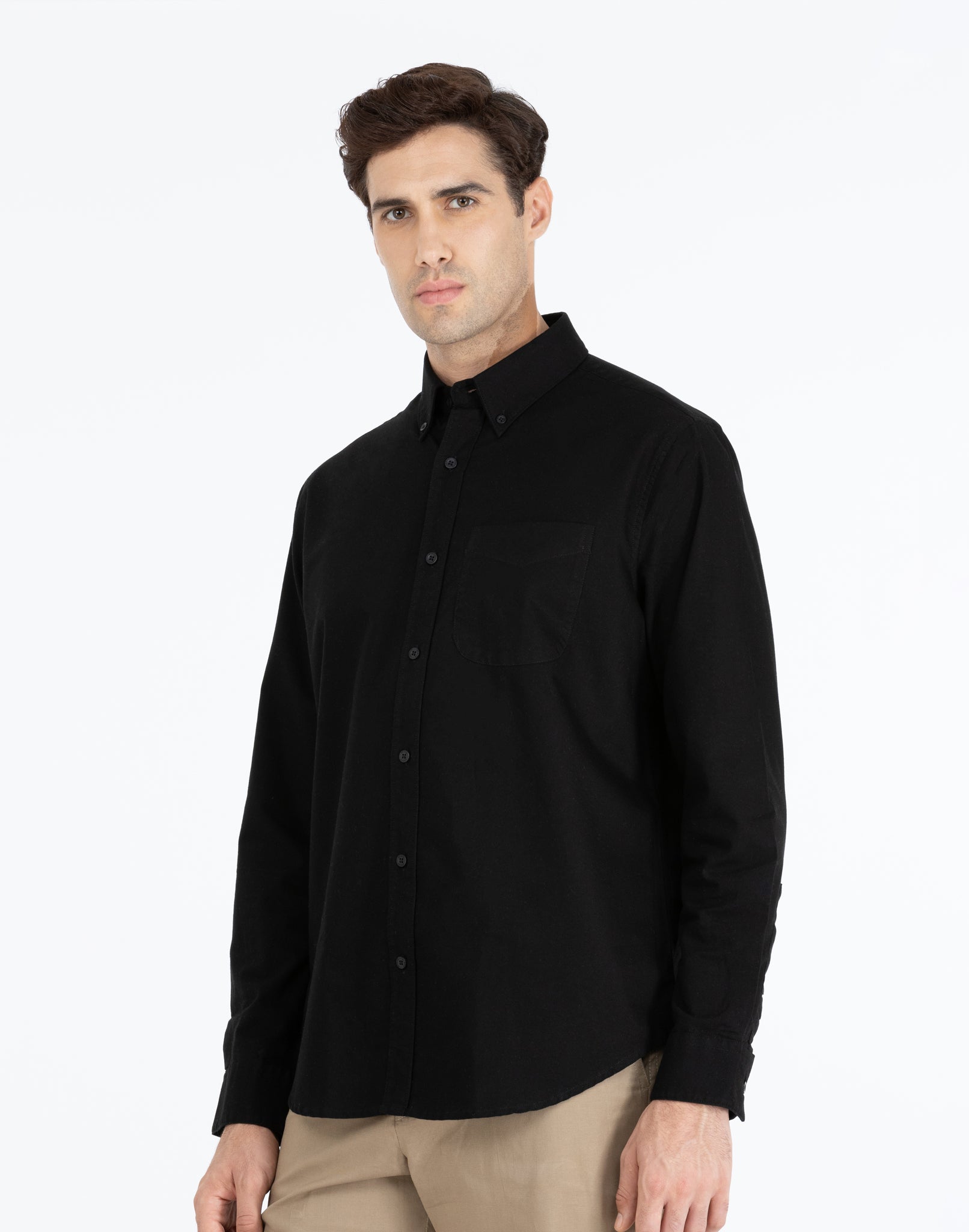 Black Oxford Shirt