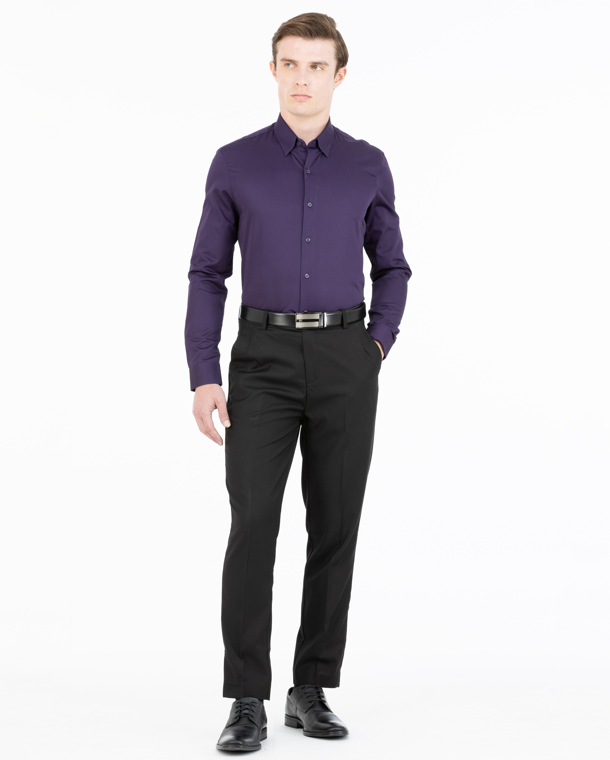 Amethyst Satin Shirt