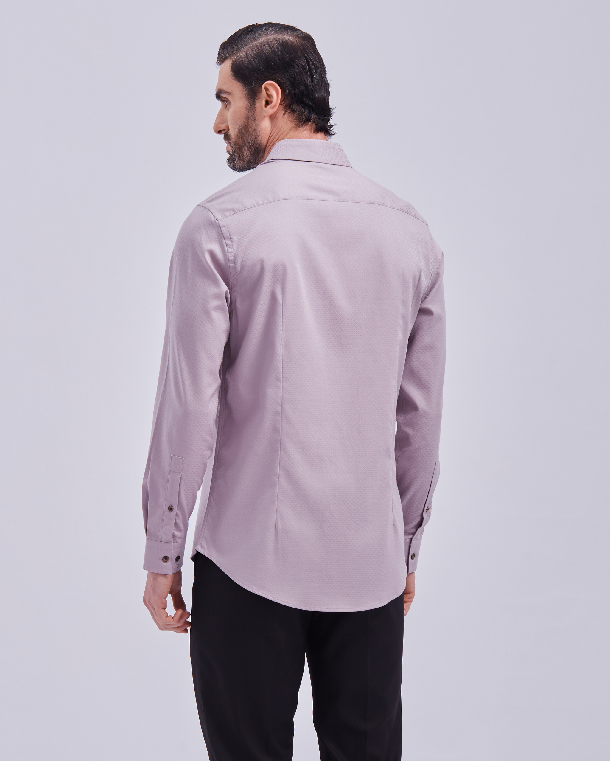 Soft Mauve Giza Shirt