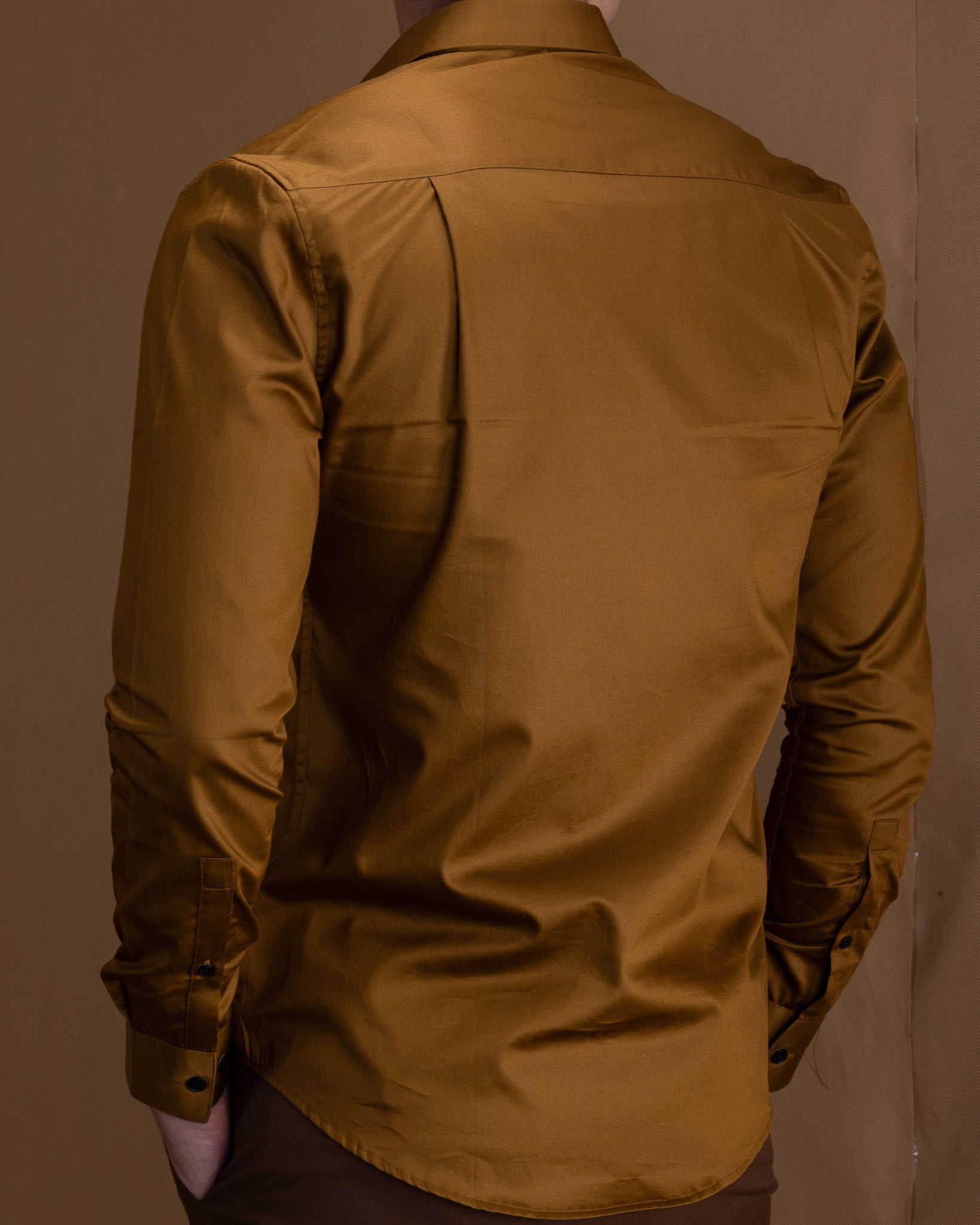 GOLDEN GREEN GIZA COTTON SHIRT