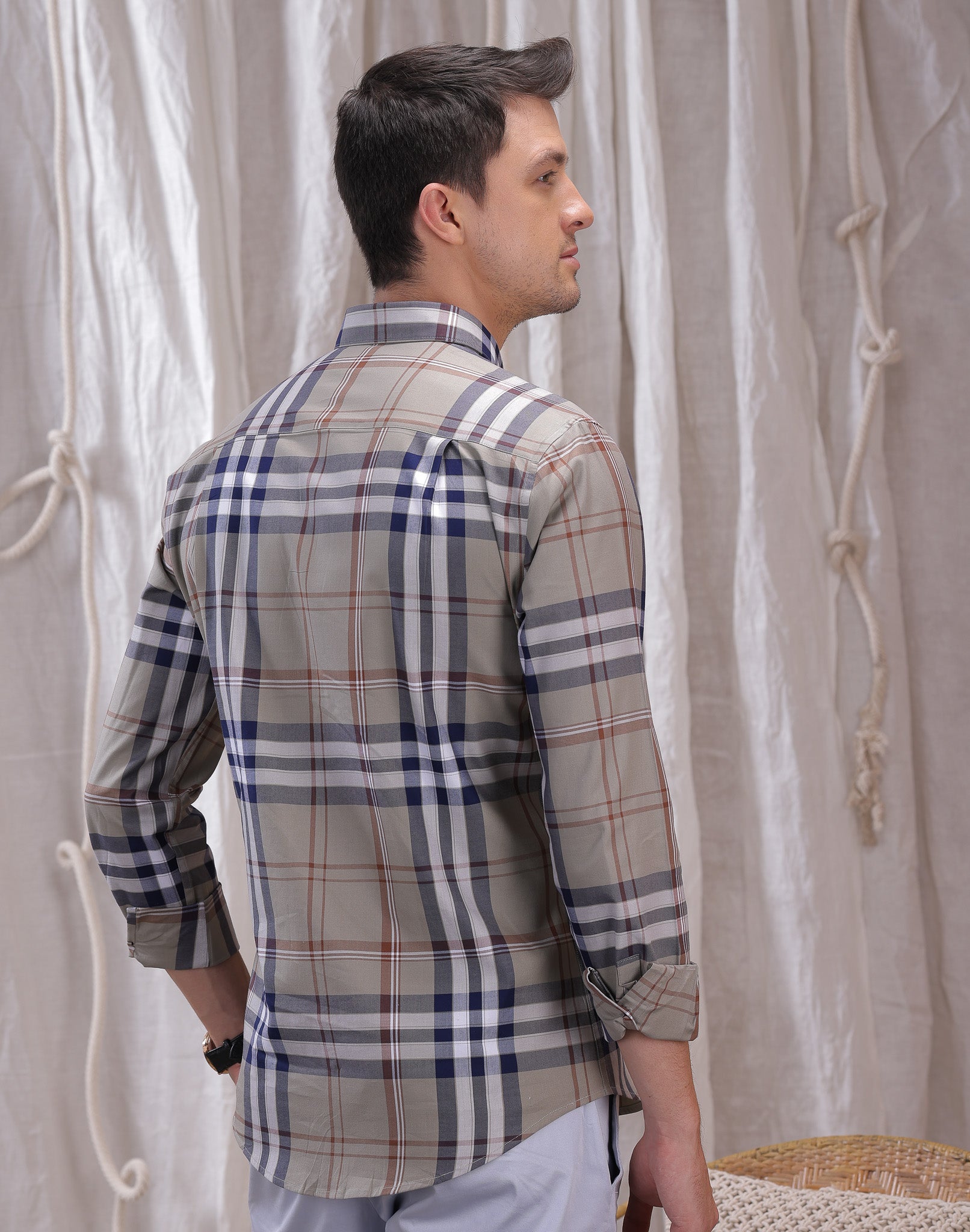 Ash Tartan Check Shirt