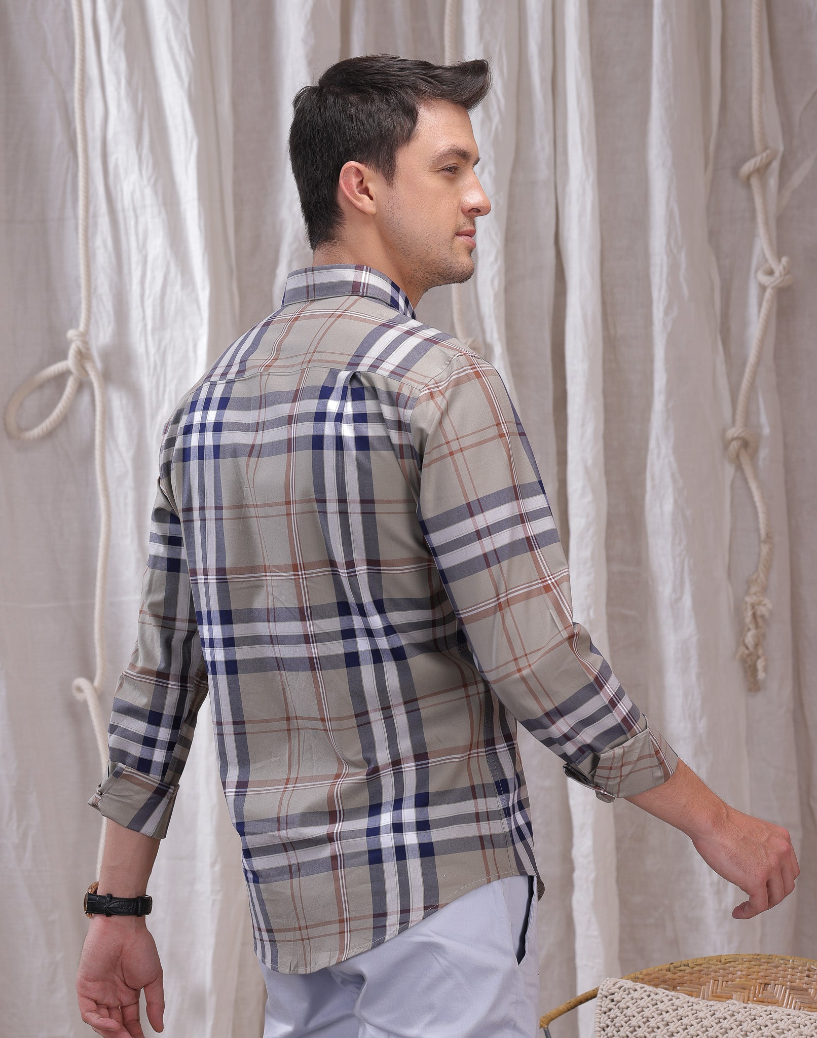 Ash Tartan Check Shirt