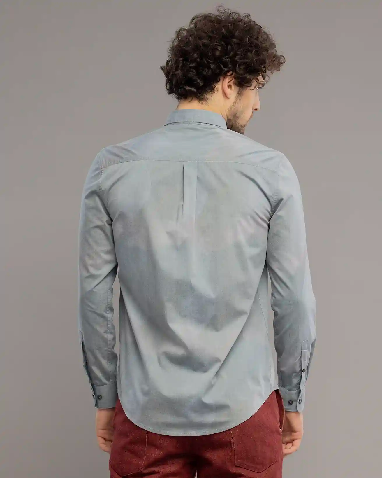 Bracing Blue Digi Print Shirt