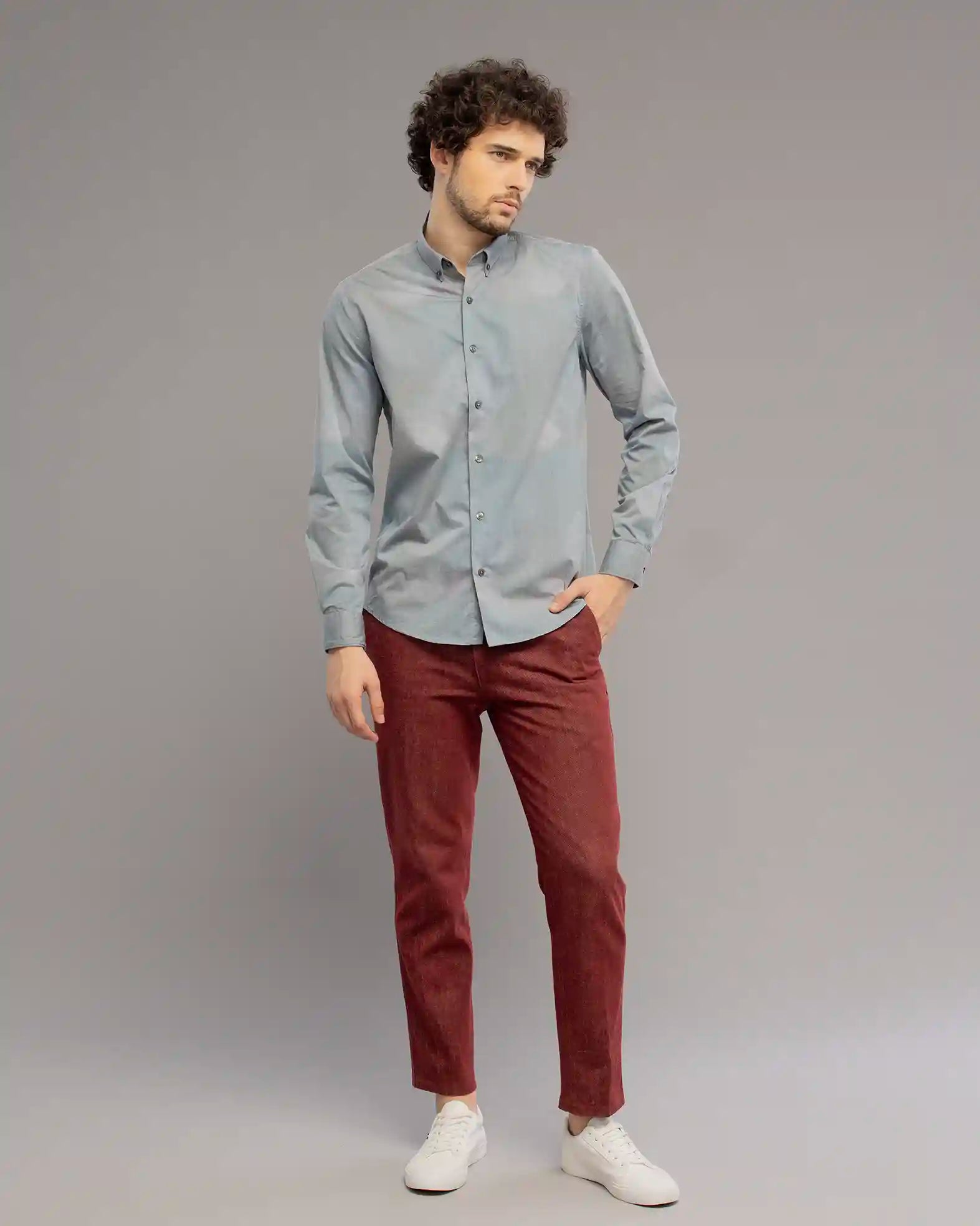 BRACING BLUE DIGI PRINT SHIRT