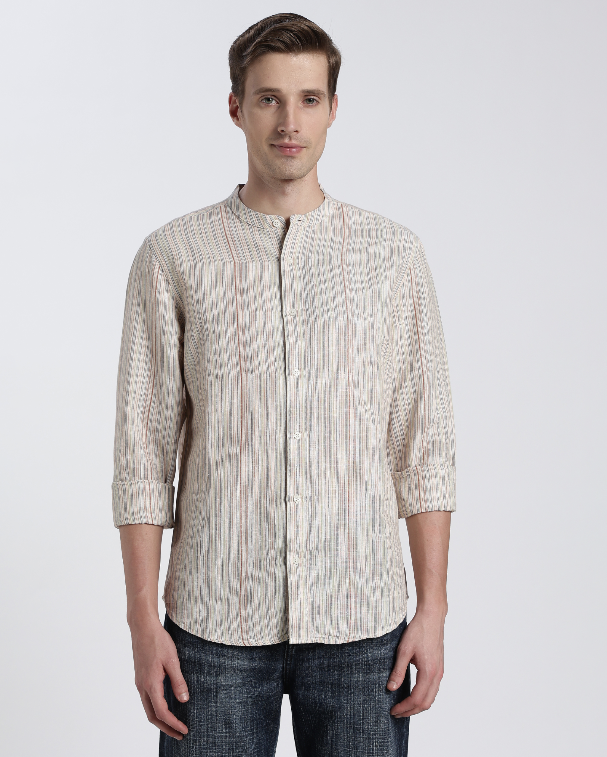Multi Color Stripe Shirt
