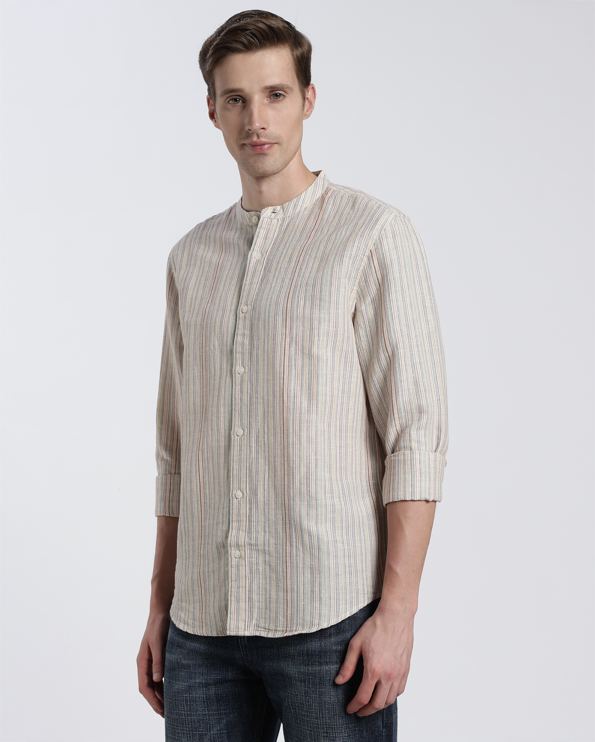Multi Color Stripe Shirt