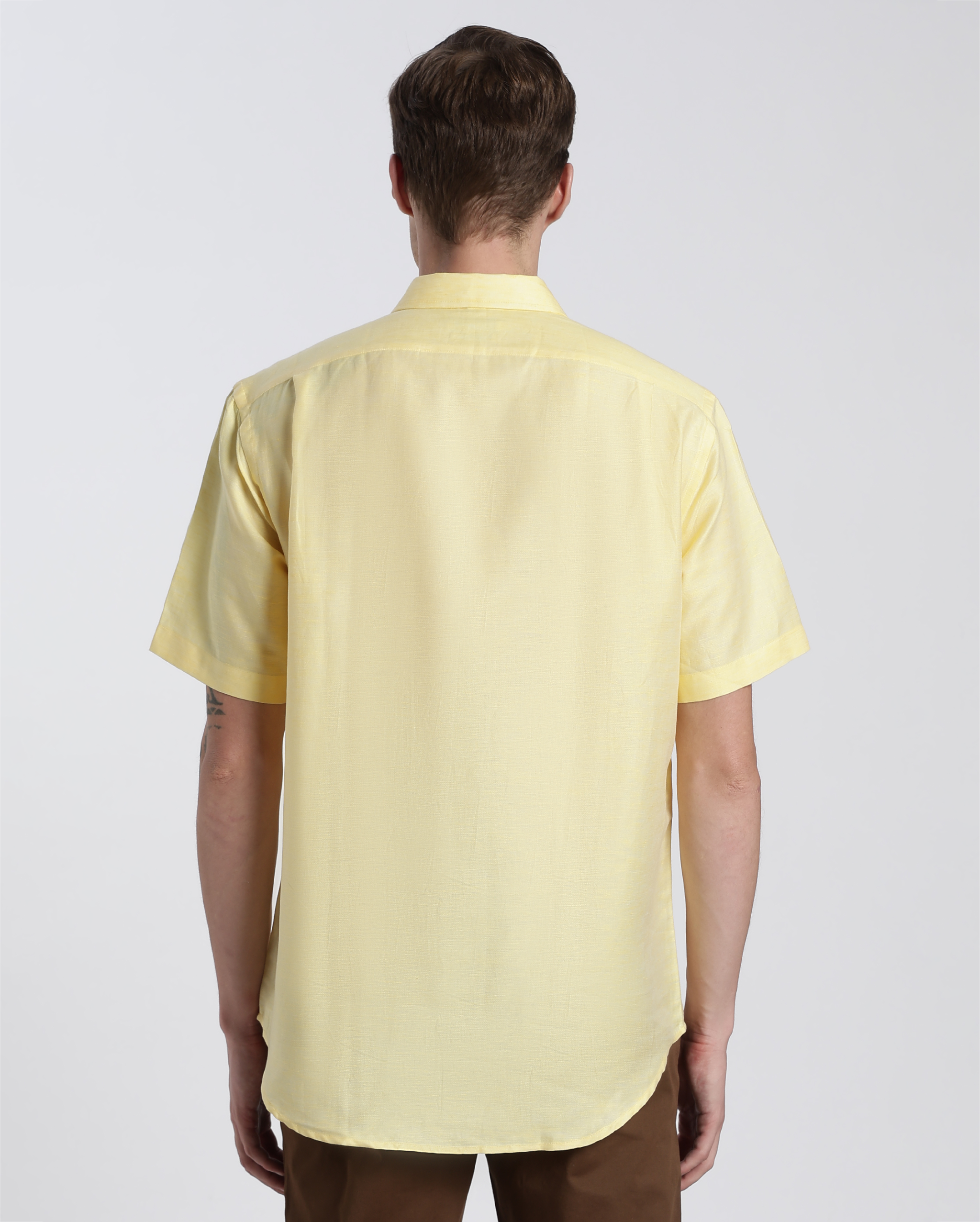 Yellow Linen Shirt
