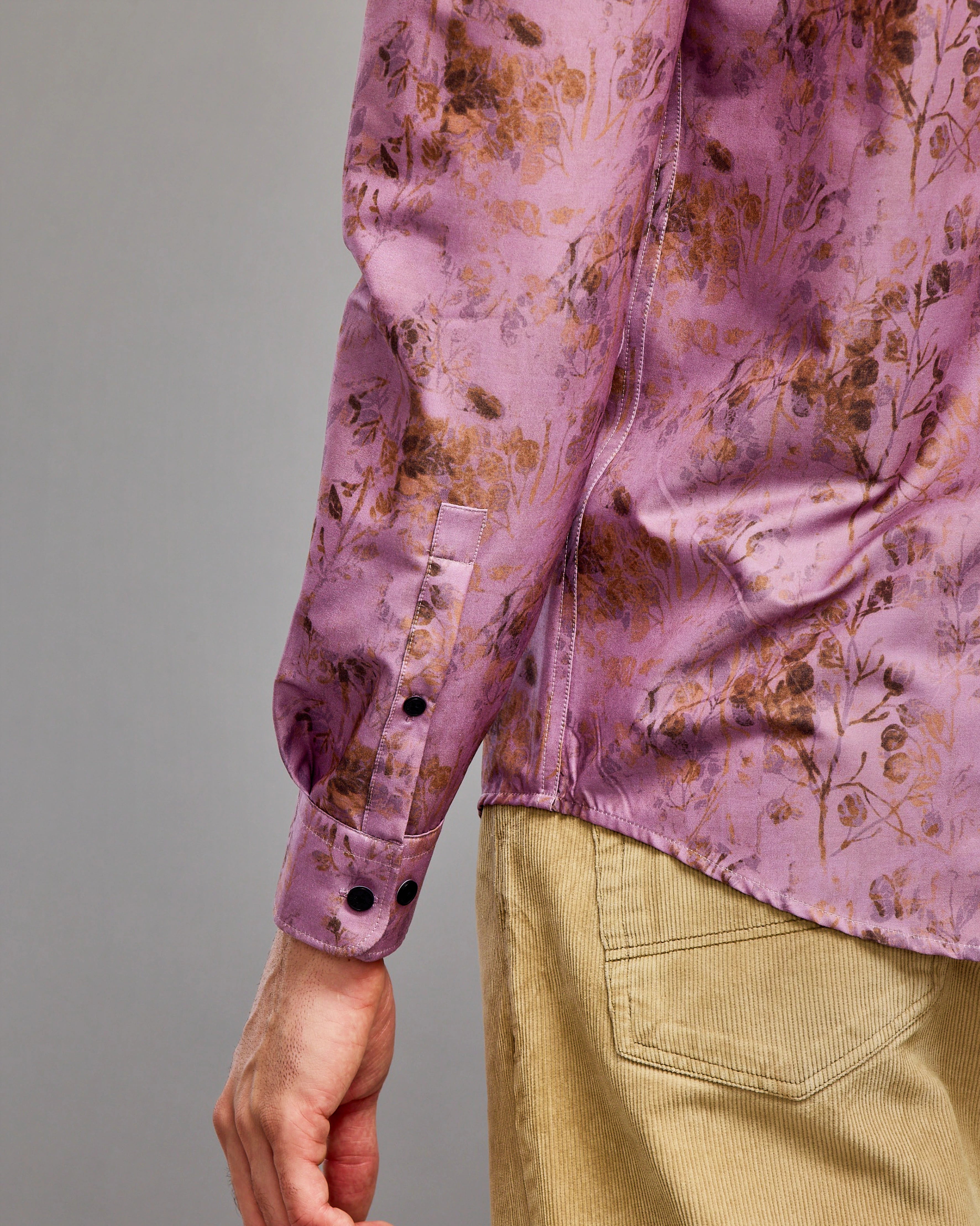 Peach Digi Print Shirt