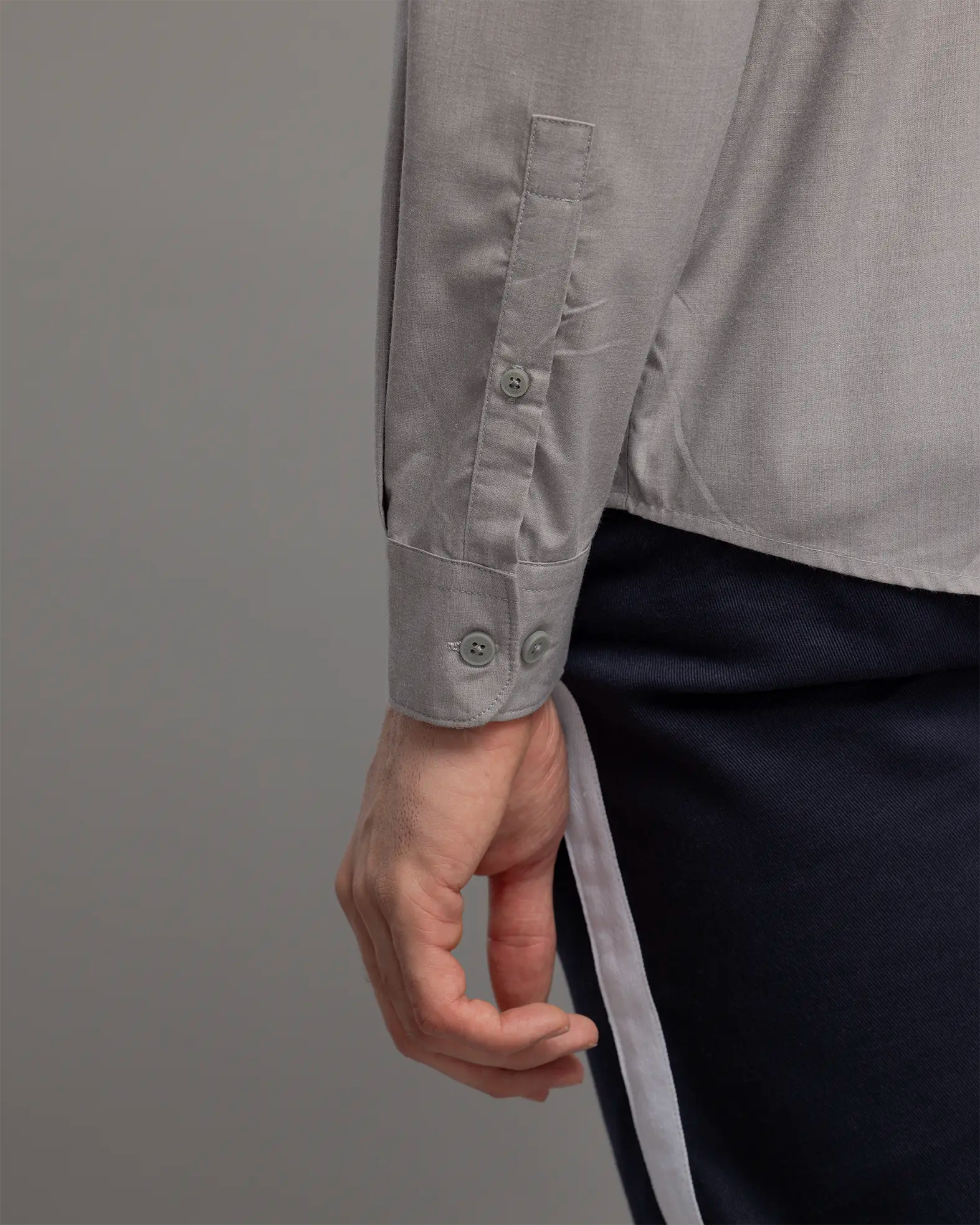 Ash Mandarin Collar Shirt