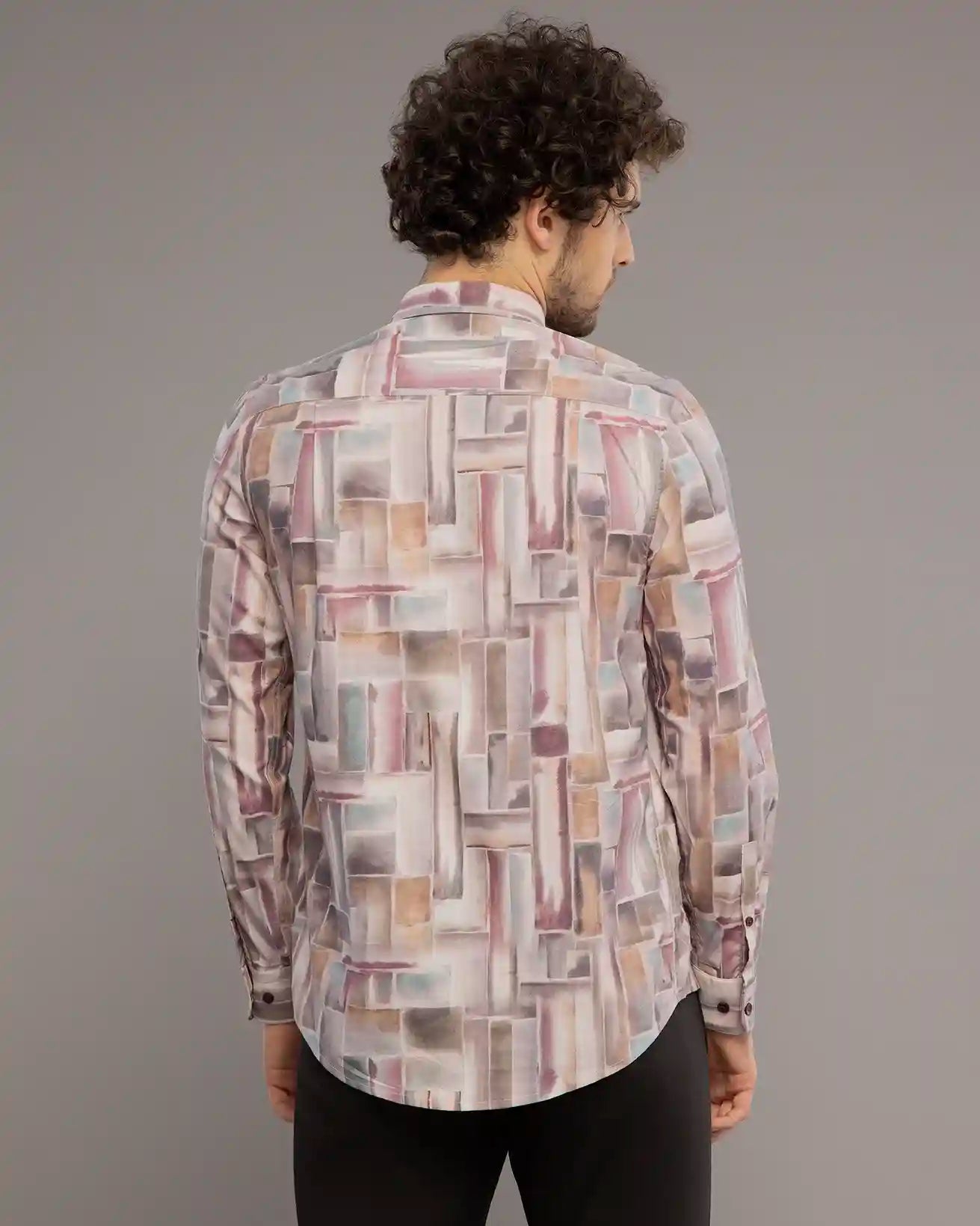Pink Digi Print Shirt