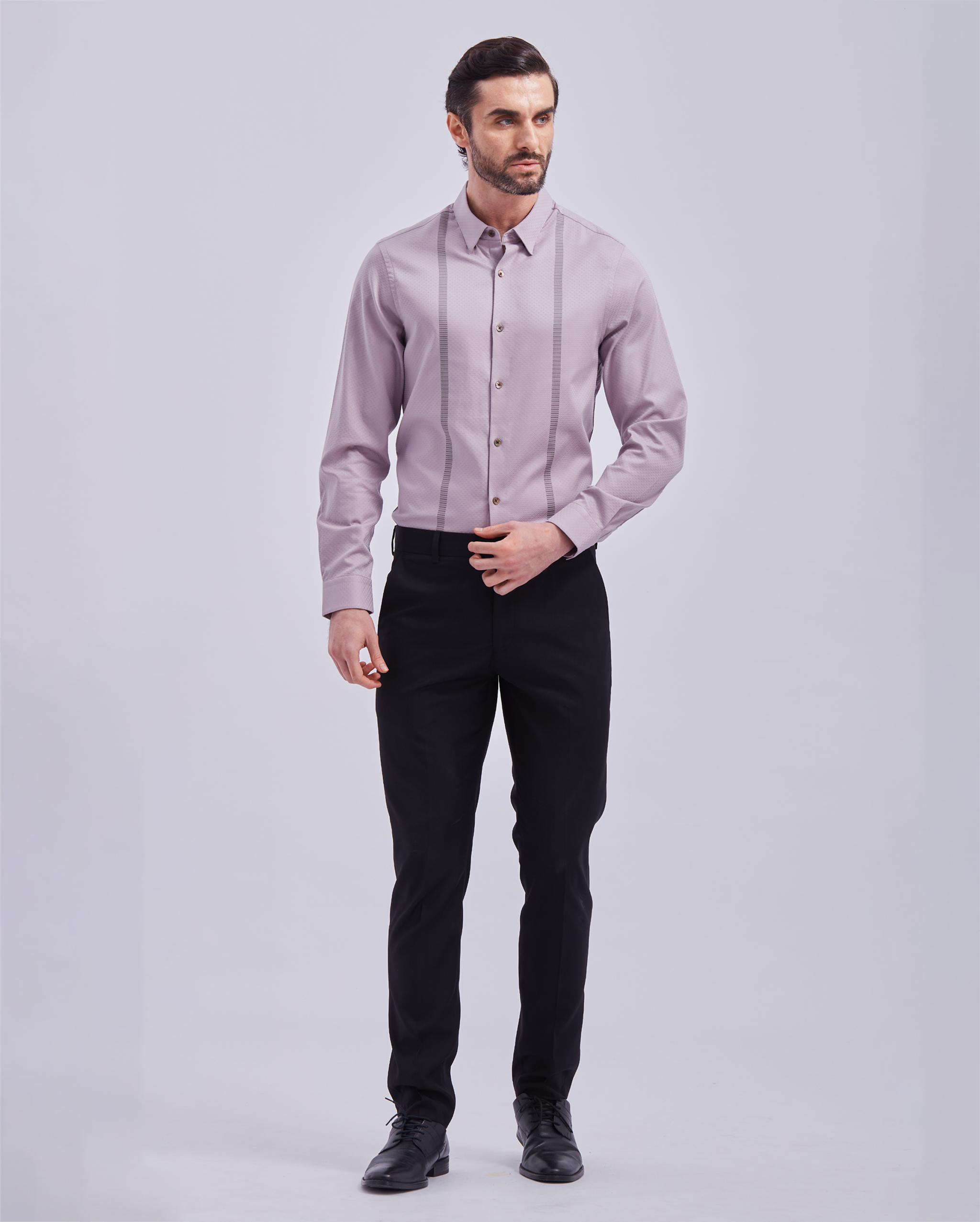Soft Mauve Giza Shirt