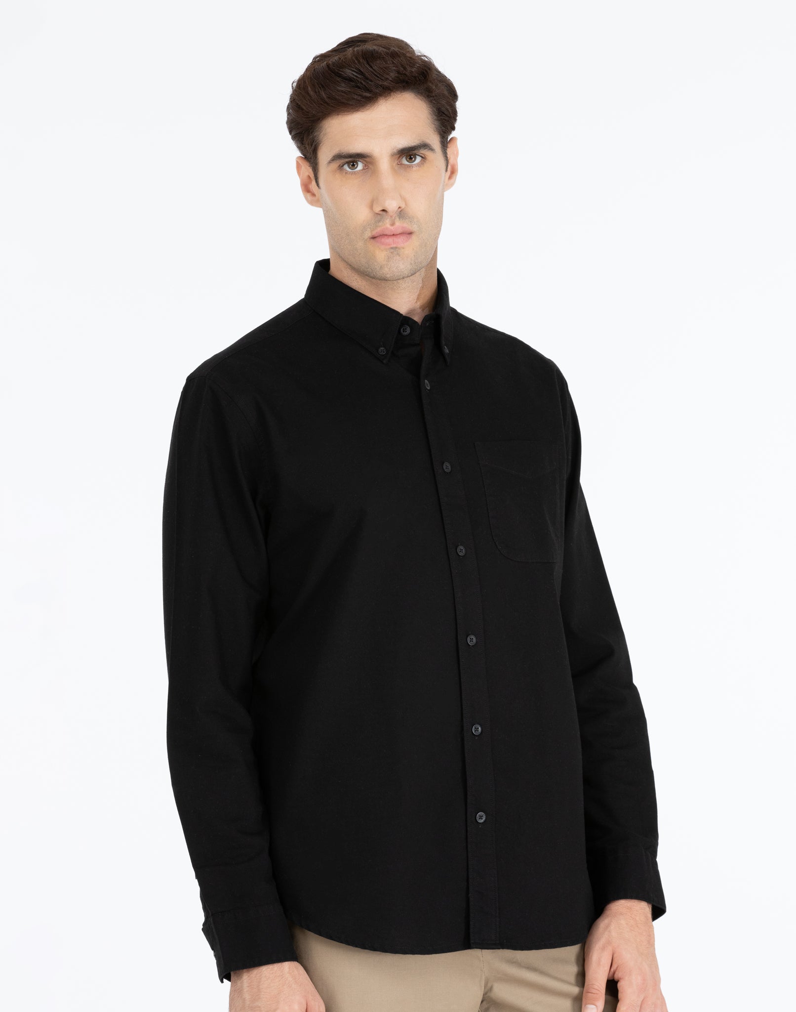 BLACK OXFORD SHIRT