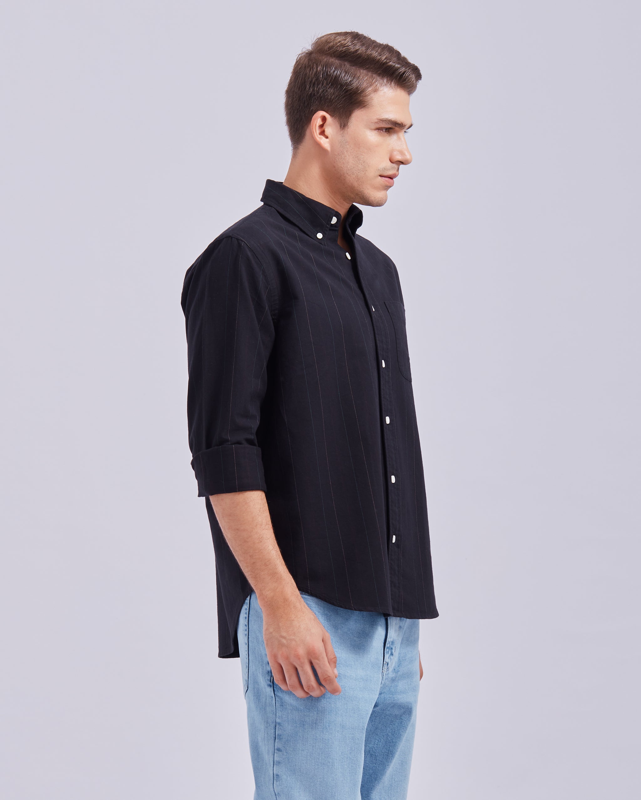 Black Stripe Shirt