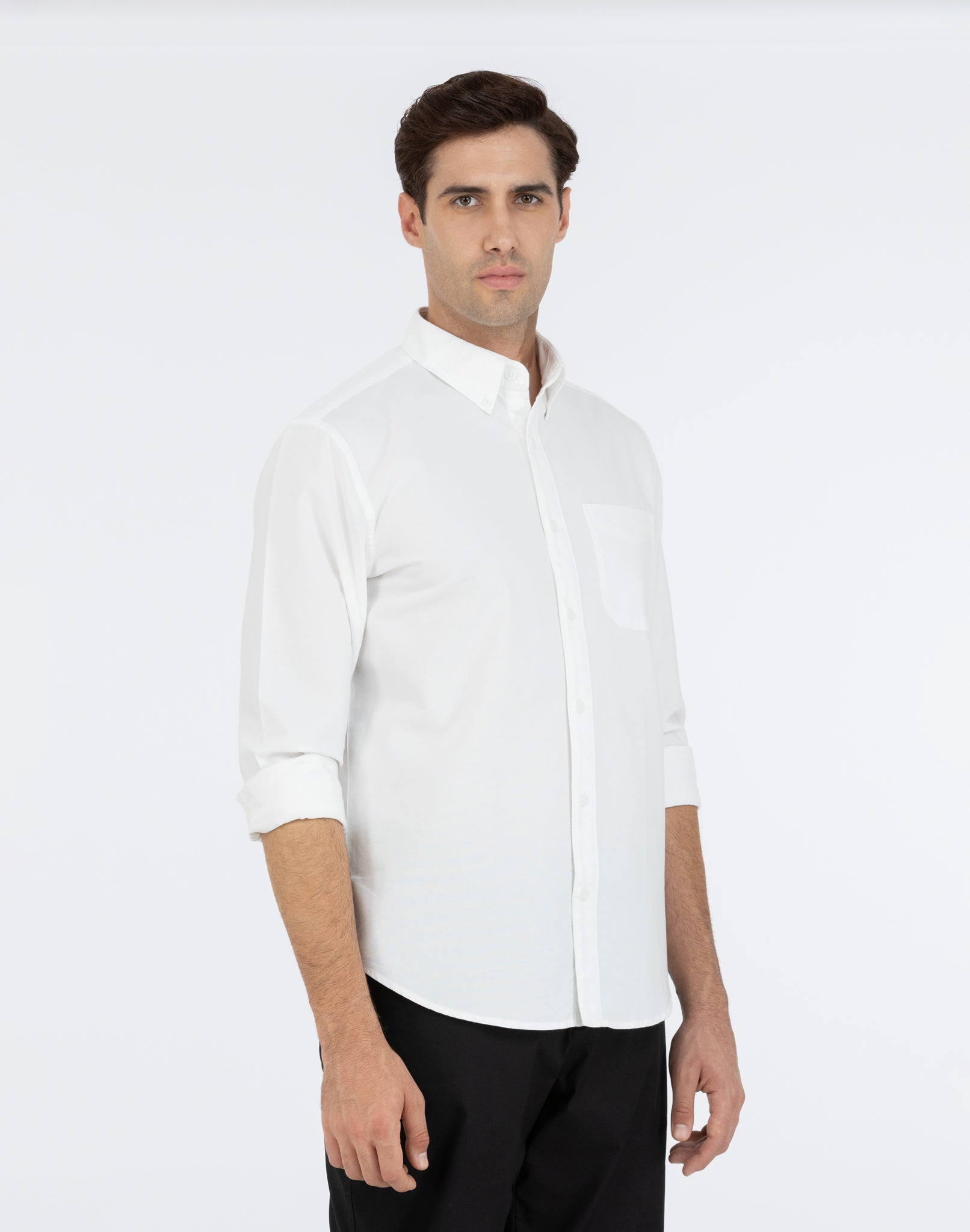 WHITE OXFORD SHIRT