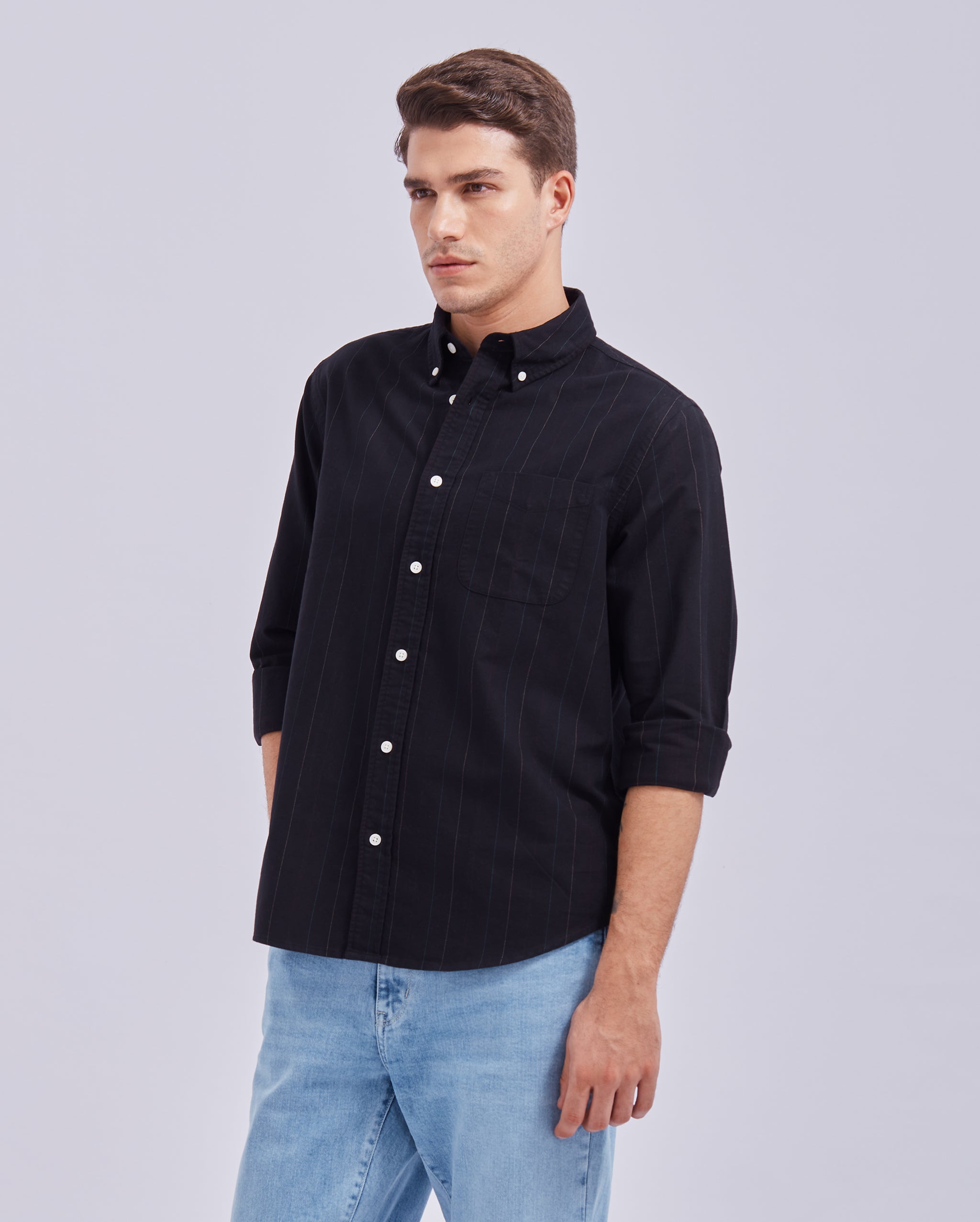 Black Stripe Shirt