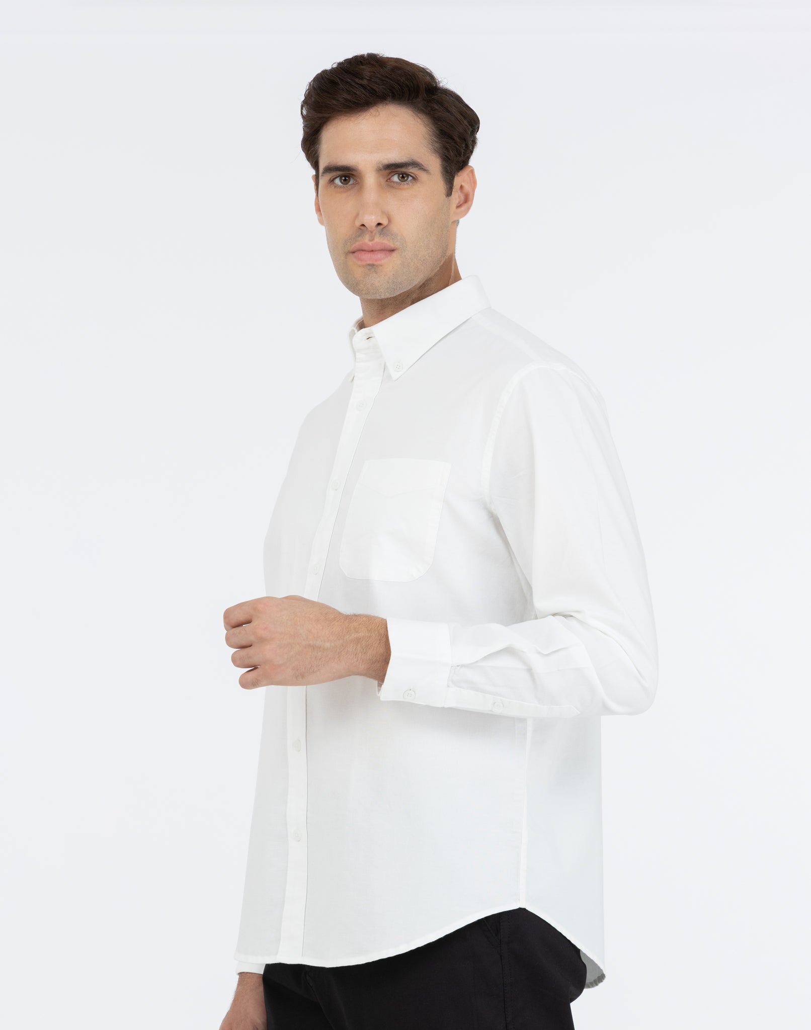 WHITE OXFORD SHIRT