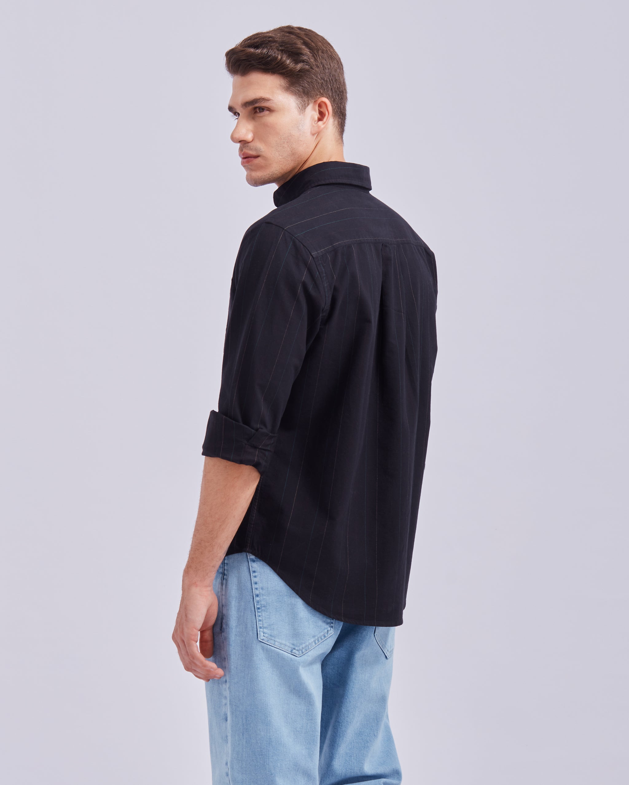 Black Stripe Shirt