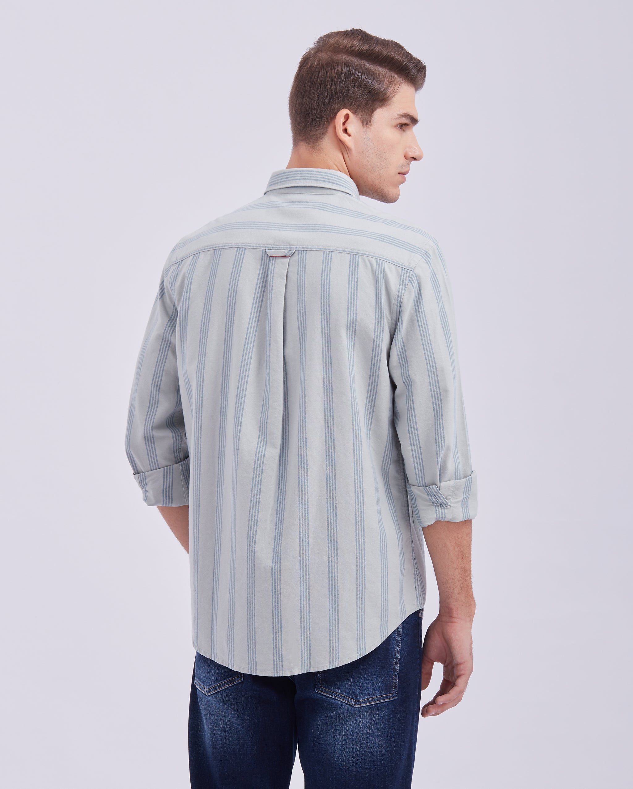 Light Blue Stripe Shirt