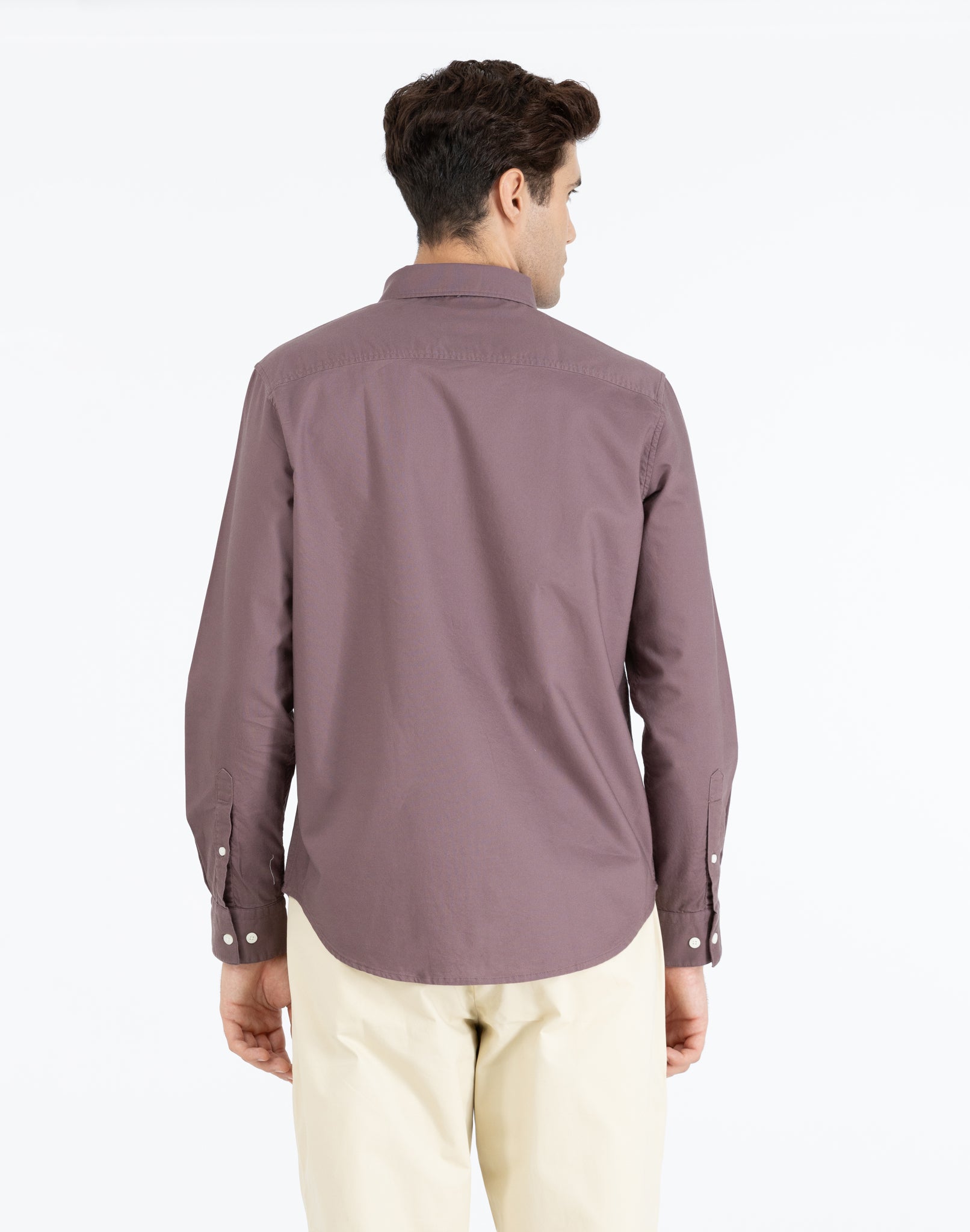 ROSE TAUPE OXFORD SHIRT