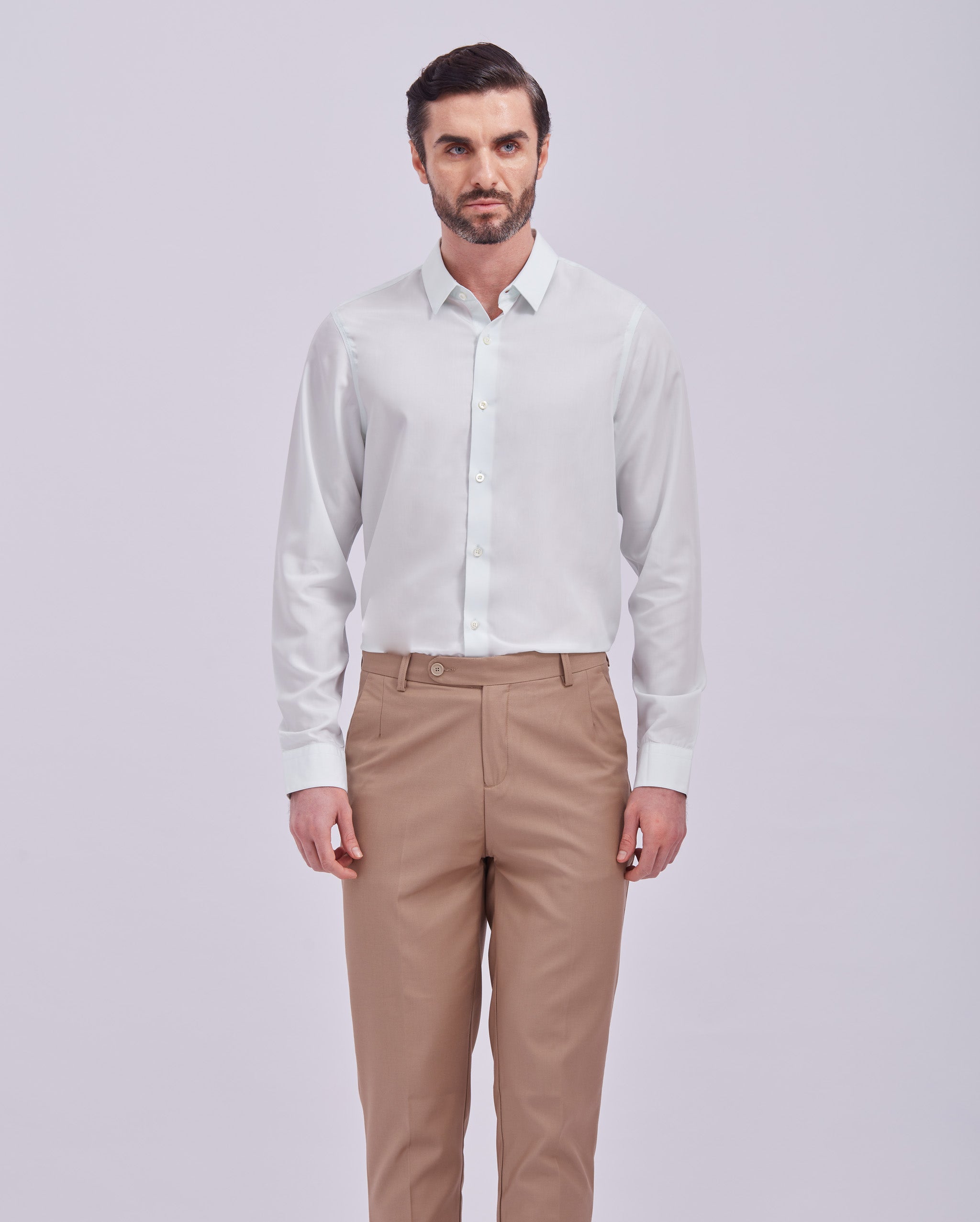 Off White Supima Cotton Shirt