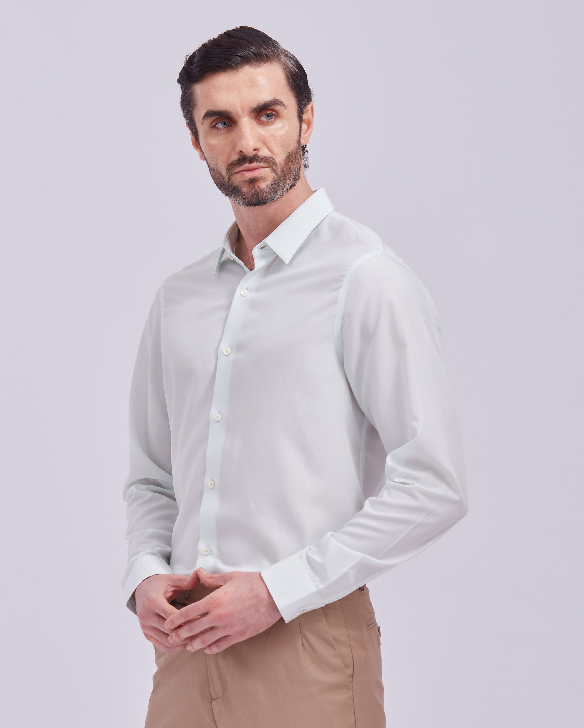 Off White Supima Cotton Shirt