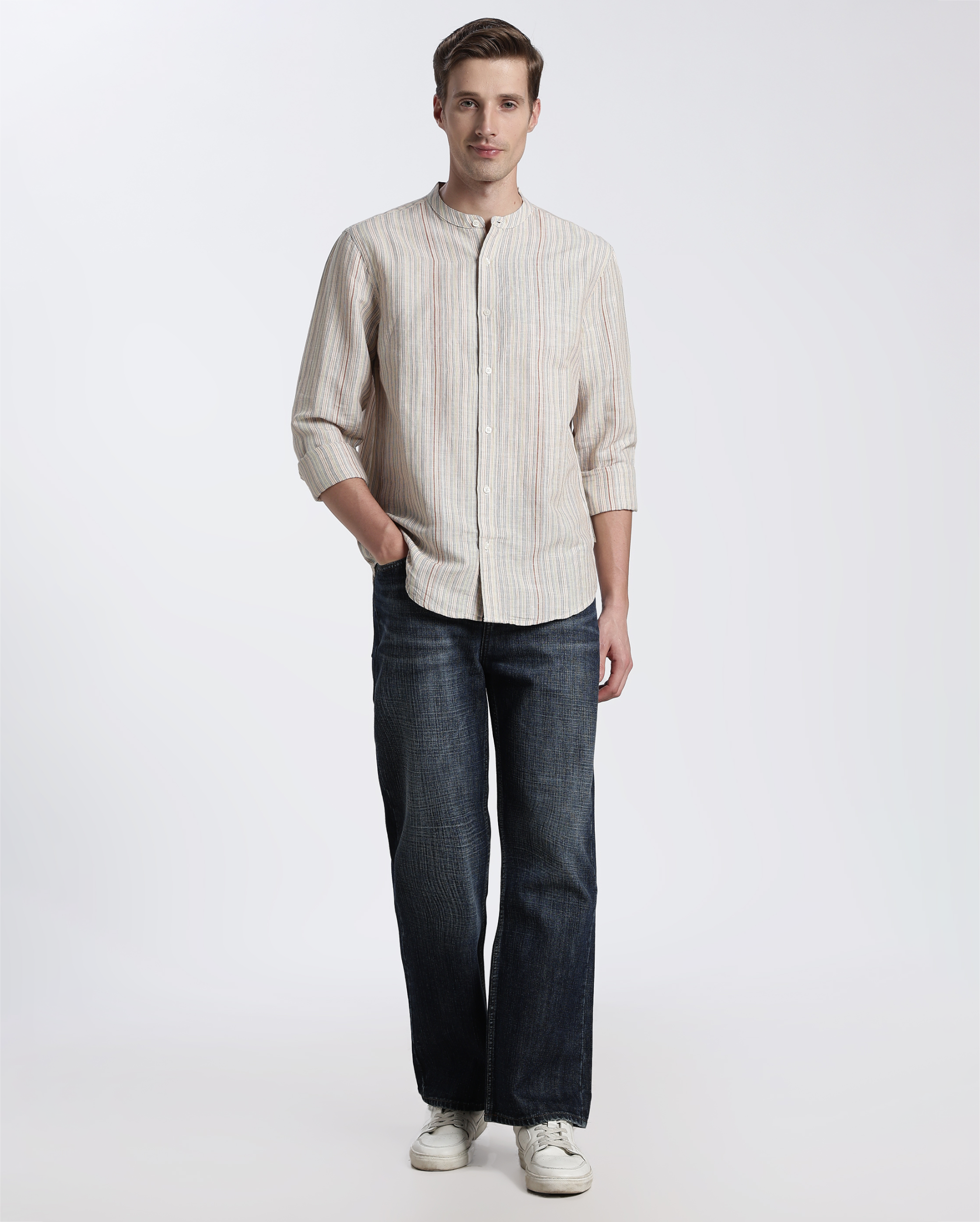 Multi Color Stripe Shirt