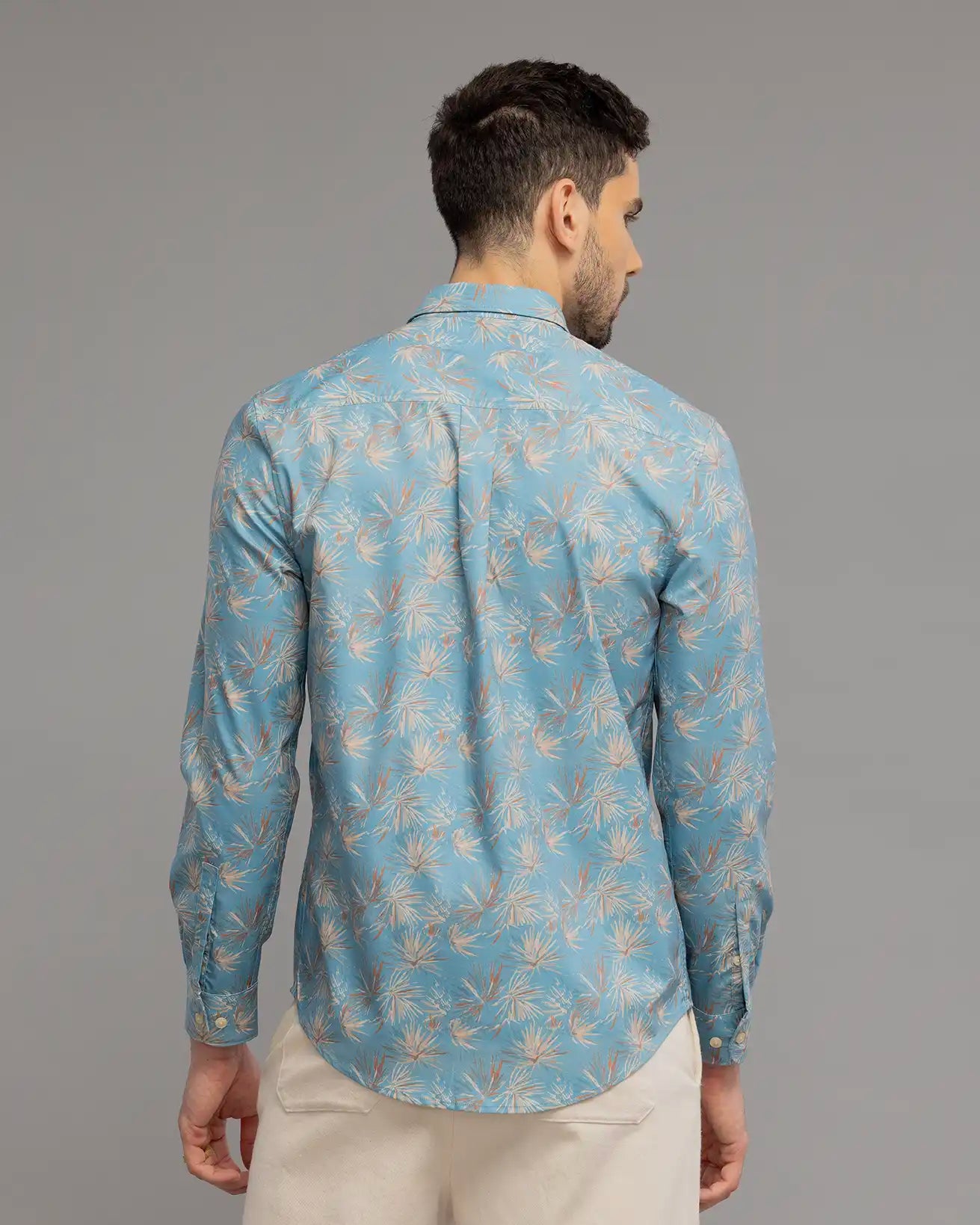 SKYBLUE DIGI PRINT SHIRT