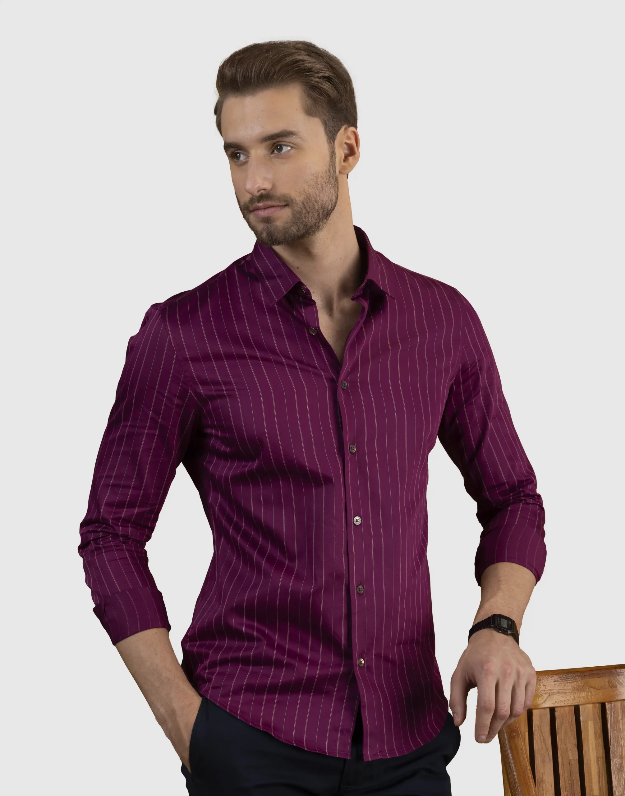 Black Coffee Men Formal Maroon Shirt - Buy MAROON Black Coffee Men Formal  Maroon Shirt Online at Best Prices in India